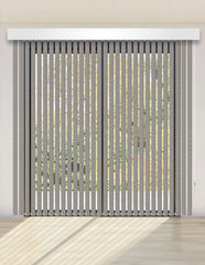 CORTINA VERTICAL BLACKOUT BK08 - LIESS BEIGE OSCURO