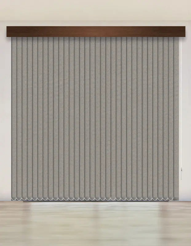 CORTINA VERTICAL BLACKOUT BK08 - LIESS BEIGE OSCURO PREMIUM