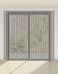 CORTINA VERTICAL BLACKOUT BK08 - LIESS BEIGE OSCURO PREMIUM