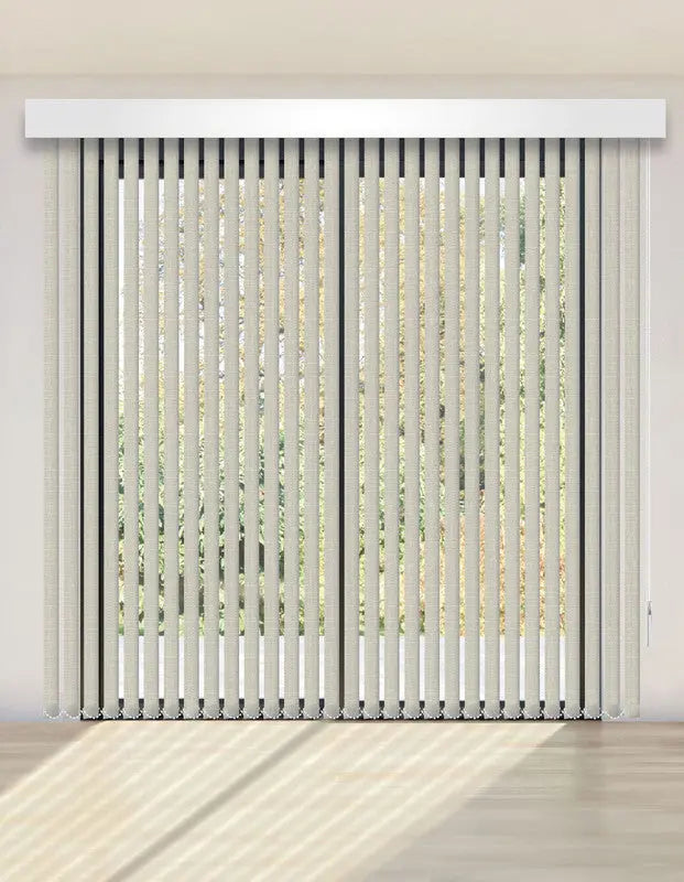 CORTINA VERTICAL BLACKOUT BK09 - RÚSTICO LINO EXCLUSIVA