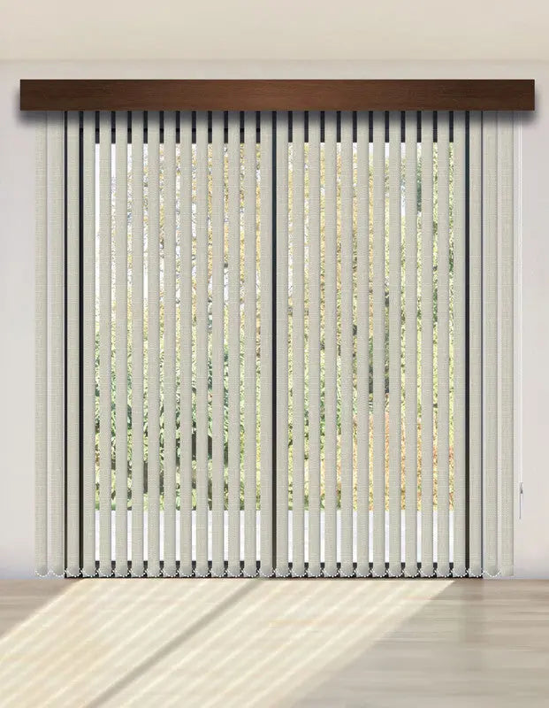 CORTINA VERTICAL BLACKOUT BK09 - RÚSTICO LINO EXCLUSIVA