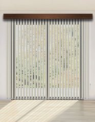 CORTINA VERTICAL BLACKOUT BK09 - RÚSTICO LINO