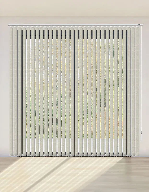 CORTINA VERTICAL BLACKOUT BK09 - RÚSTICO LINO EXCLUSIVA