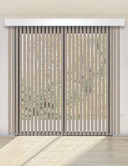 CORTINA VERTICAL BLACKOUT BK10 - RÚSTICO TOSTADO