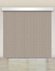 CORTINA VERTICAL BLACKOUT BK10 - RÚSTICO TOSTADO EXCLUSIVA