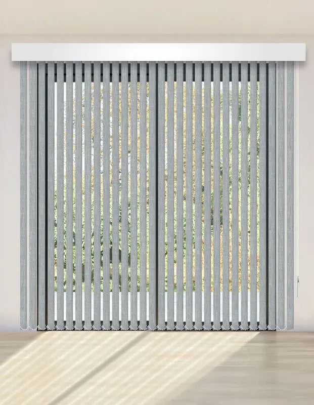 CORTINA VERTICAL BLACKOUT BK11 - GRIS 4M ESTÁNDAR