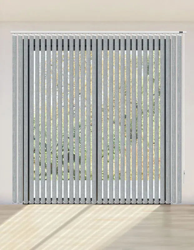 CORTINA VERTICAL BLACKOUT BK11 - GRIS 4M ESTÁNDAR