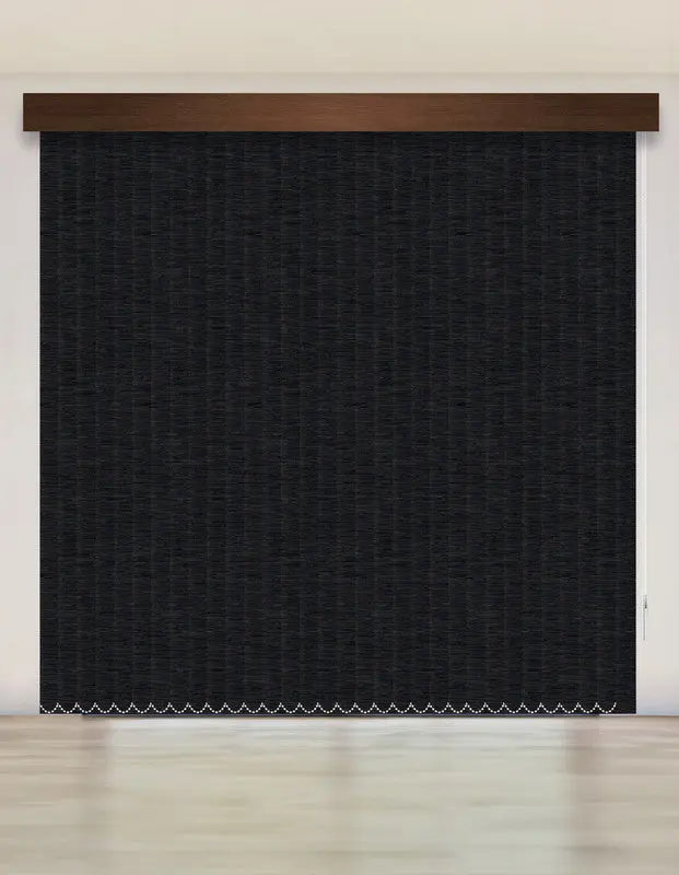CORTINA VERTICAL BLACKOUT BK13 - IGUAZU NEGRO DELUX