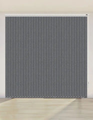 CORTINA VERTICAL BLACKOUT BK16 - RÚSTICO GRIS DELUX