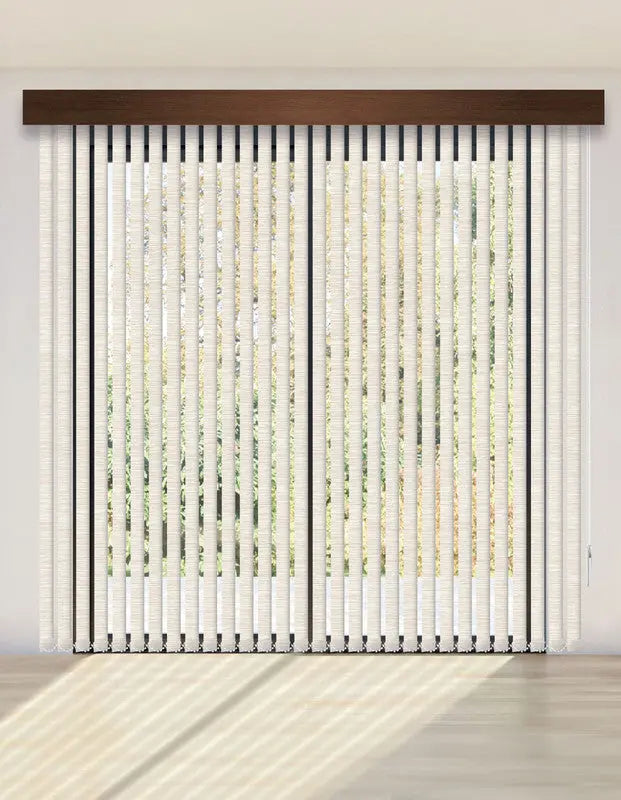 CORTINA VERTICAL BLACKOUT BK18 - IVORY DELUX