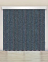 CORTINA VERTICAL BLACKOUT BK31 - AZUL OSCURO JASPEADO PREMIUM