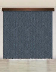 CORTINA VERTICAL BLACKOUT BK31 - AZUL OSCURO JASPEADO PREMIUM