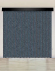 CORTINA VERTICAL BLACKOUT BK31 - AZUL OSCURO JASPEADO PREMIUM