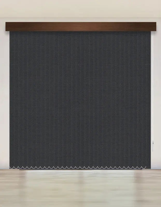 CORTINA VERTICAL BLACKOUT BK37 - GRIS OSCURO PREMIUM