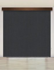 CORTINA VERTICAL BLACKOUT BK37 - GRIS OSCURO PREMIUM