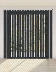 CORTINA VERTICAL BLACKOUT BK37 - GRIS OSCURO PREMIUM