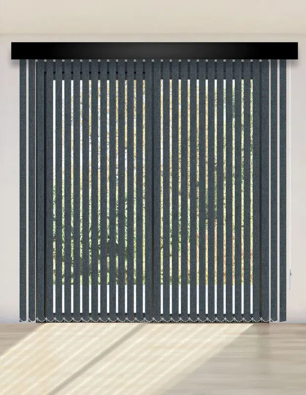 CORTINA VERTICAL BLACKOUT BK43 - STONES BLUE PREMIUM