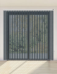 CORTINA VERTICAL BLACKOUT BK43 - STONES BLUE