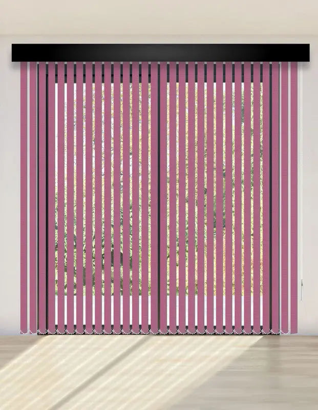 CORTINA VERTICAL BLACKOUT BK44 - ROSADO ESTÁNDAR