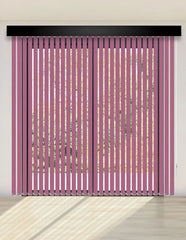 CORTINA VERTICAL BLACKOUT BK44 - ROSADO ESTÁNDAR