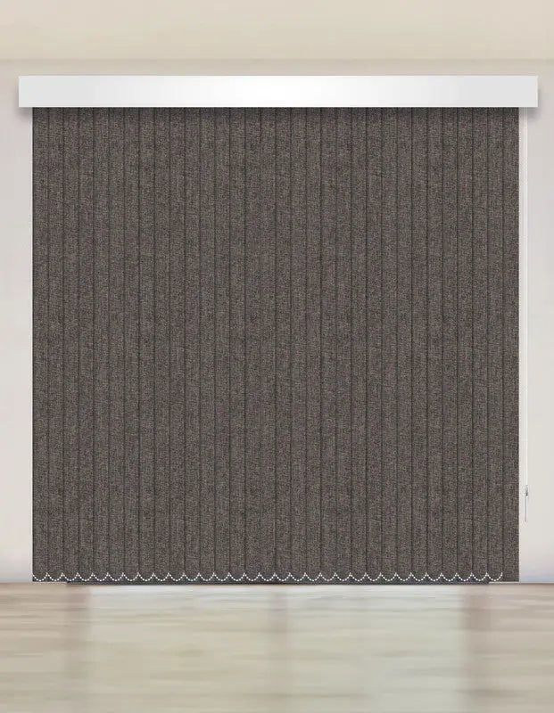 CORTINA VERTICAL BLACKOUT BK47 - LINO CAFÉ ESTÁNDAR