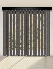 CORTINA VERTICAL BLACKOUT BK47 - LINO CAFÉ ESTÁNDAR