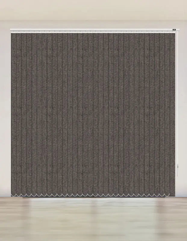 CORTINA VERTICAL BLACKOUT BK47 - LINO CAFÉ ESTÁNDAR