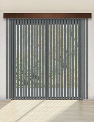 CORTINA VERTICAL BLACKOUT BK55 - STONE GRAY PREMIUM