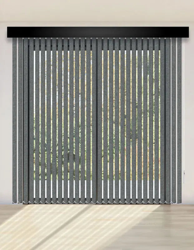 CORTINA VERTICAL BLACKOUT BK55 - STONE GRAY PREMIUM