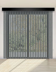 CORTINA VERTICAL BLACKOUT BK55 - STONE GRAY PREMIUM