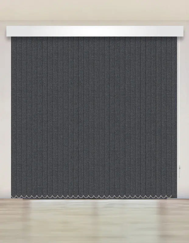CORTINA VERTICAL BLACKOUT BK56 - BISON OSCURO DELUX