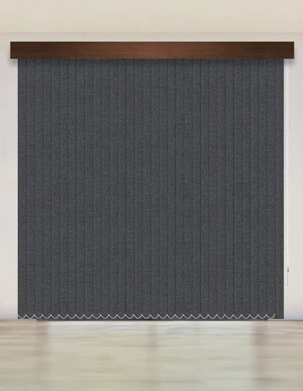 CORTINA VERTICAL BLACKOUT BK56 - BISON OSCURO DELUX