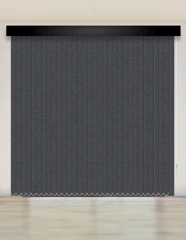CORTINA VERTICAL BLACKOUT BK56 - BISON OSCURO DELUX