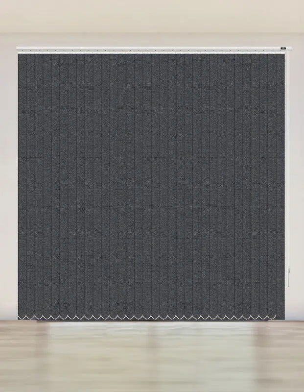 CORTINA VERTICAL BLACKOUT BK56 - BISON OSCURO DELUX