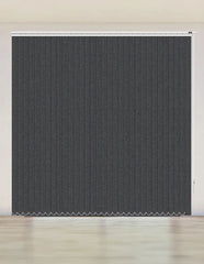 CORTINA VERTICAL BLACKOUT BK57 - GRIS TEXTURA OSCURO DELUX