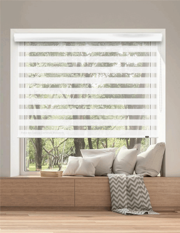 ROLLER DÚO POLIESTER DU 06 - AR2 BLANCO PREMIUM