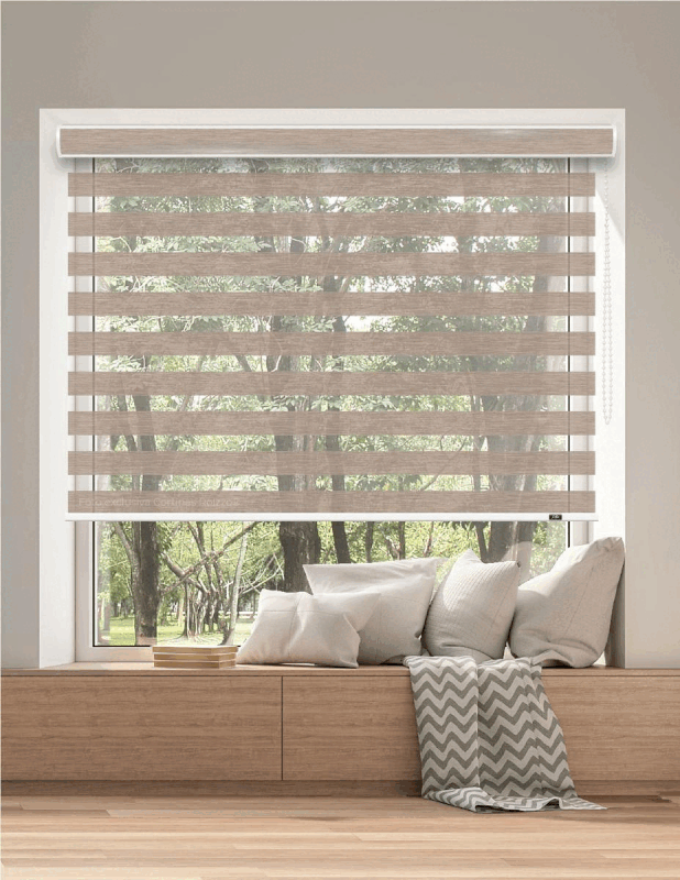 ROLLER DÚO POLIESTER DU 09 - AR2 TOSTADO PREMIUM