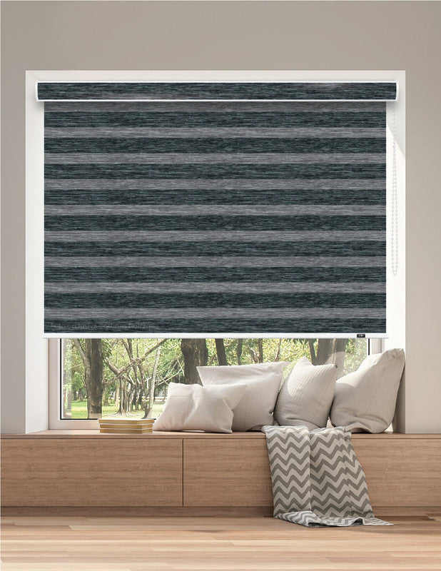 ROLLER DÚO BLACKOUT DU 14 - CHARCOAL DELUX