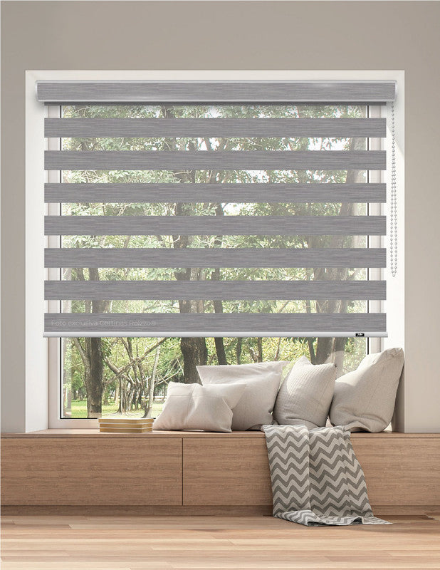 ROLLER DÚO BLACKOUT DU 18 - GRIS 3P PREMIUM