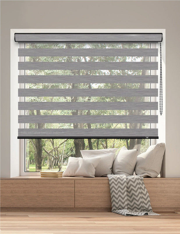 ROLLER DÚO BLACKOUT DU 18 - GRIS 3P PREMIUM