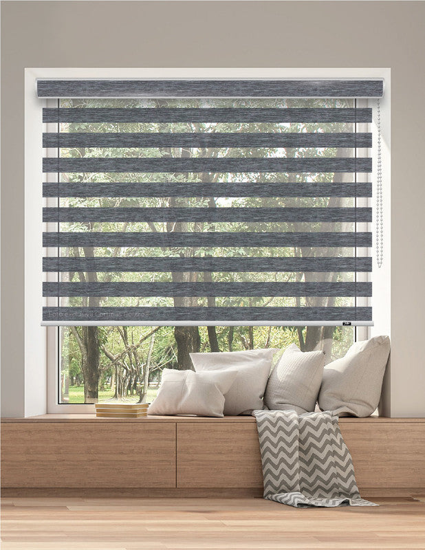 ROLLER DÚO POLIESTER DU 20 - GRIS OSC. JASPEADO PREMIUM