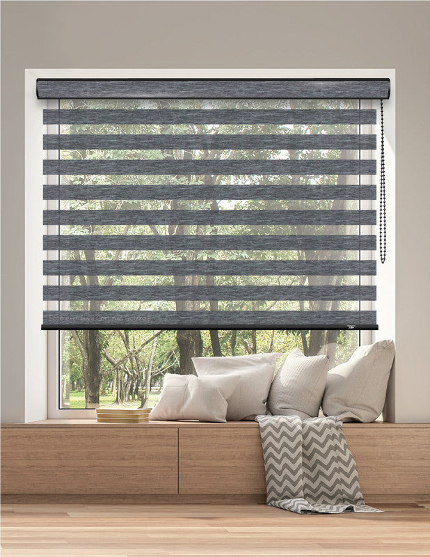 ROLLER DÚO POLIESTER DU 20 - GRIS OSC. JASPEADO PREMIUM