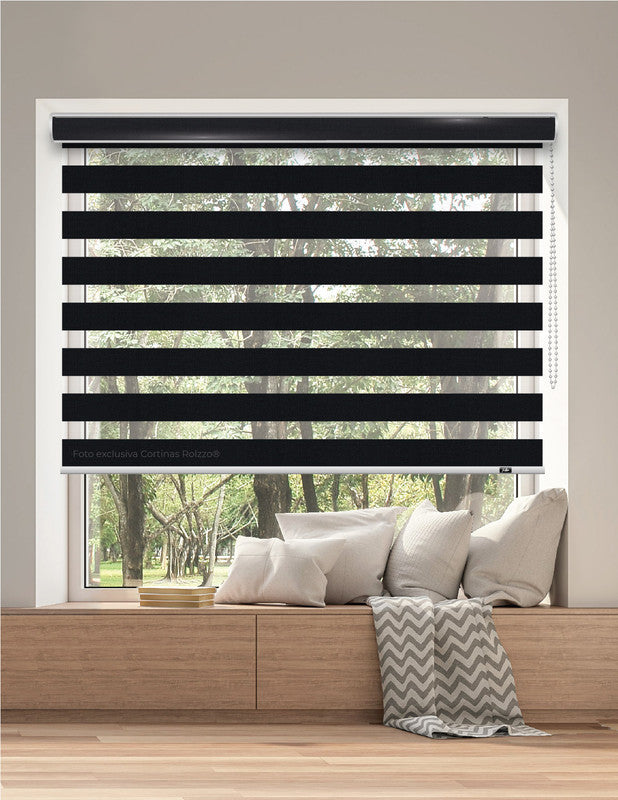 ROLLER DÚO BLACKOUT DU 22 - NEGRO PREMIUM