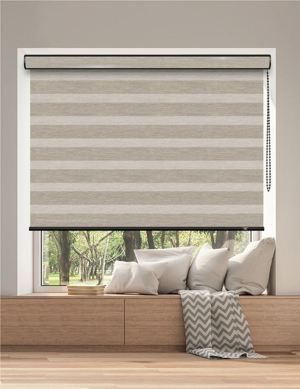 ROLLER DÚO BLACKOUT DU 25 - COMBI SAND DELUX