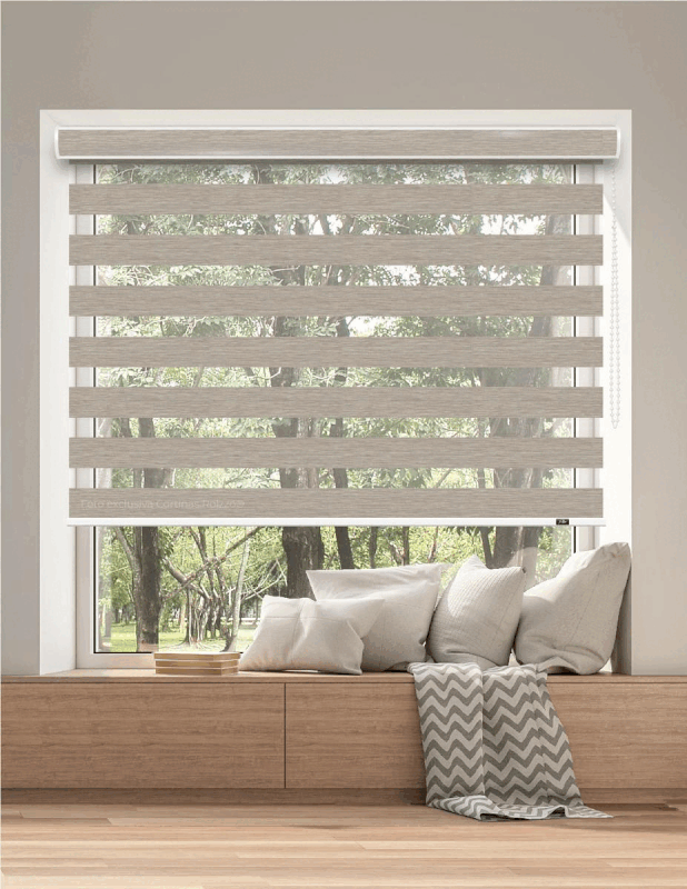 ROLLER DÚO BLACKOUT DU 25 - COMBI SAND DELUX