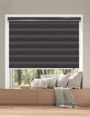 ROLLER DÚO BLACKOUT DU 29 - LUXOR GRIS OSCUROS PREMIUM