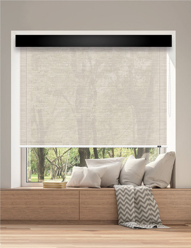 ROLLER SCREEN SC 05 - JACQUARD BEIGE 5% PREMIUM
