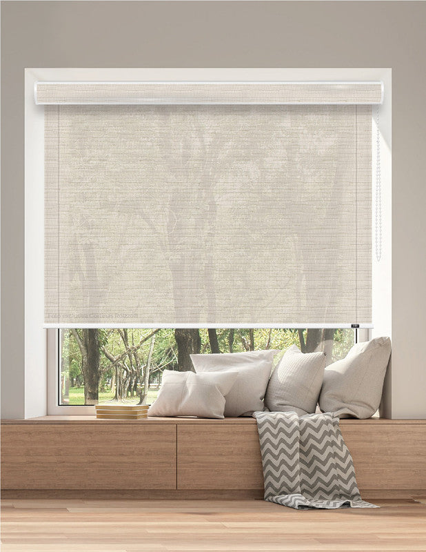 ROLLER SCREEN SC 05 - JACQUARD BEIGE 5% PREMIUM