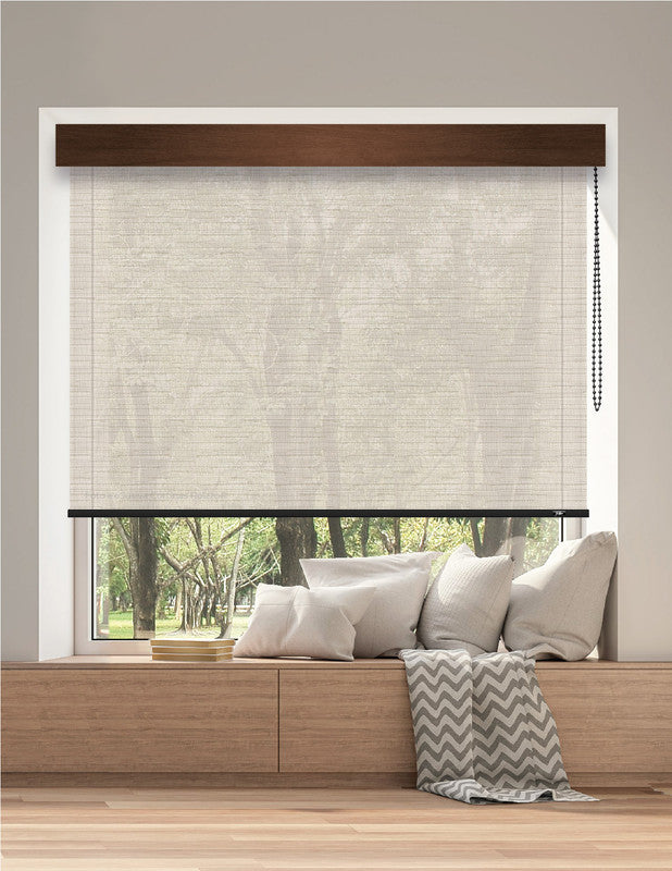 ROLLER SCREEN SC 05 - JACQUARD BEIGE 5% PREMIUM