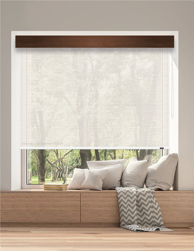 ROLLER SCREEN SC 06 - JACQUARD BLANCO 5% PREMIUM